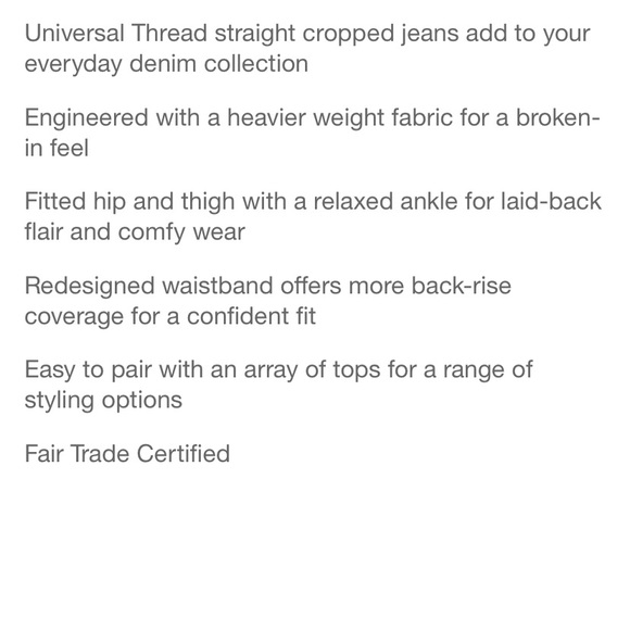 SHORT Universal Thread High-Rise Jeans - Picture 4 of 5